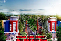rumah dijual cluster ubud maja raya