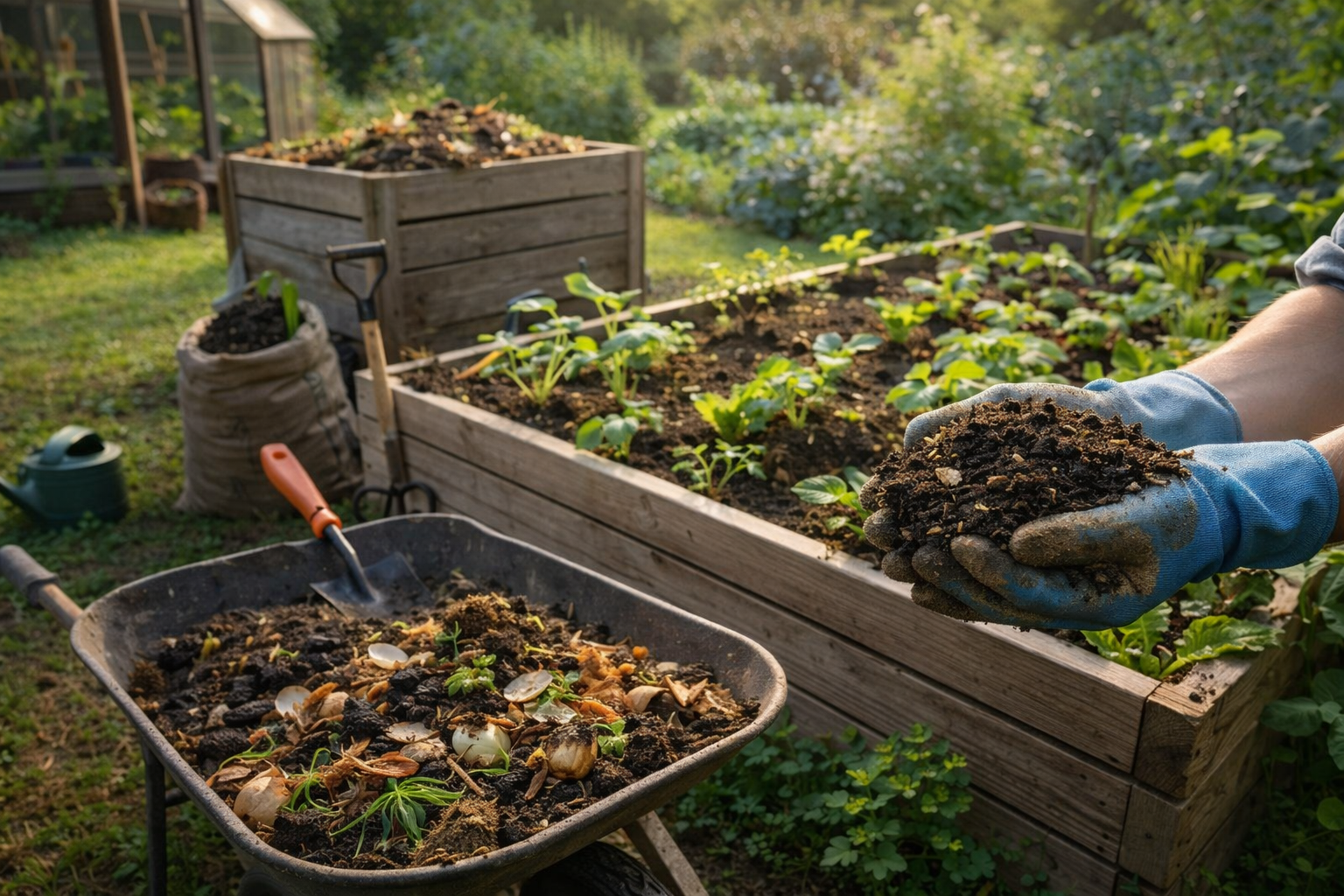 bahan-organik-pada-pertanian-organik-rumahan