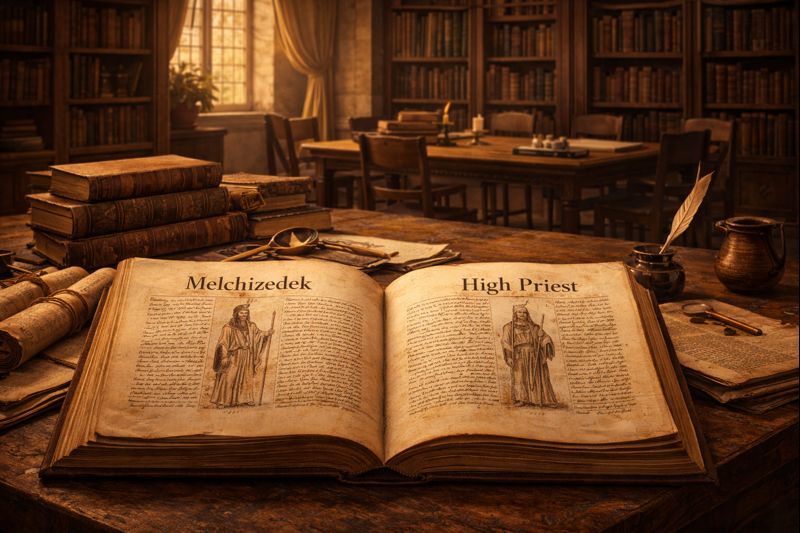 melkisedek dan yesus kristus dalam-teologi kristen