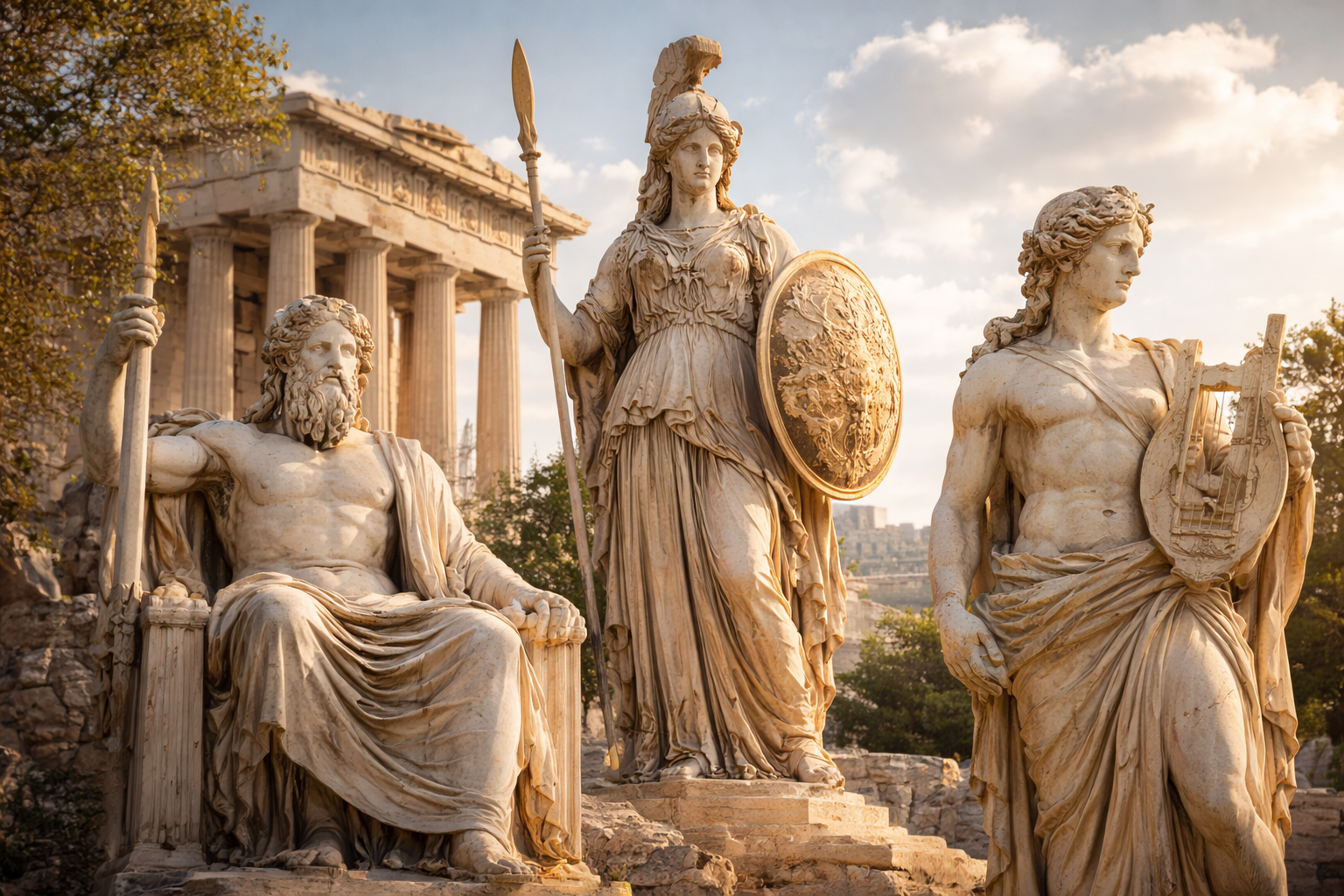 mitologi yunani dan dewa-dewi kepercayaan kuno