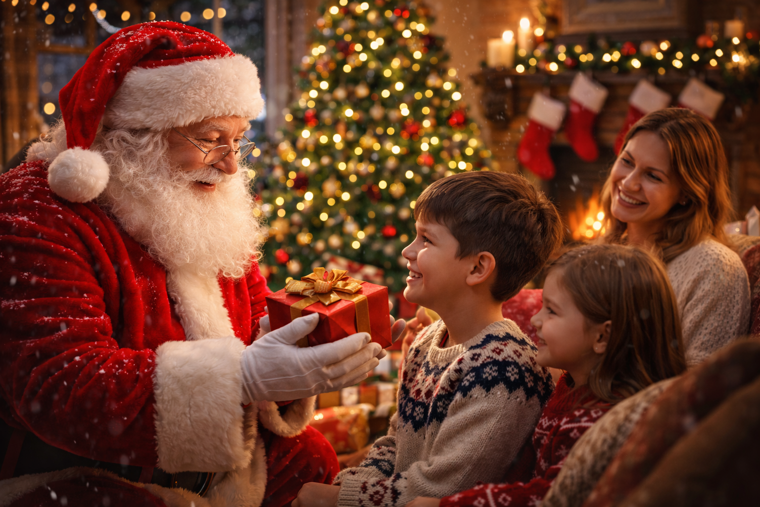 santa claus dalam tradisi natal umat kristen