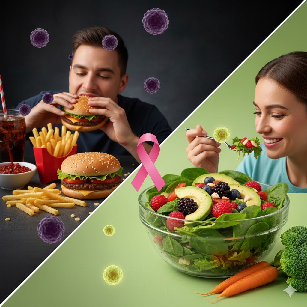 kanker dan pola makan sehat