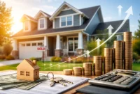 inflation-mortgage-affordability Inflation reduces the real cost of a fixed-rate 30-year mortgage on a suburban home over time